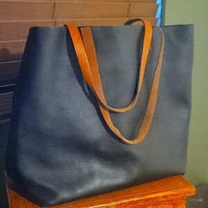 Madewell Leather Transport Tote